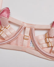 Load image into Gallery viewer, Solid Butterfly Decoration Skinny Strap Bra Sets